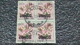 KONGO HALK CUMHURİYETİ-1960-70-    50C   USED - Used Stamps
