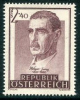 AUSTRIA 1957 Wagner-Jauregg Birth Centenary LHM / *.  Michel 1032 - Unused Stamps