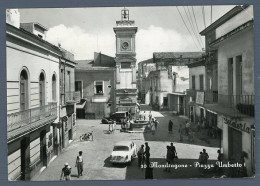 °°° Cartolina - Mondragone Piazza Umberto I Viaggiata °°° - Caserta