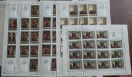 1983 Yvert N° 5050-54 ** 5F MNH - Full Sheets