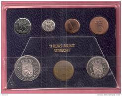 NEDERLAND FDC SET 1980  MET DE ALLERLAATSTE CENT - Mint Sets & Proof Sets