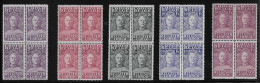 Belgian Congo Belge Stanley Block / 4 Ocb Nr : 135 - 149 * MH (zie 3 Scans) - Nuovi