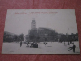 MEDINA DEL CAMPO - Plaza Mayor E Iglesia Colegiata - Otros & Sin Clasificación