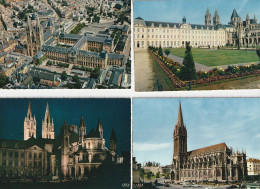 Normandie CAEN Et Environs Abbaye Aux Dames Abbaye Aux Hommes LOT 11 Cartes IRIS Dos Blanc 15 X 10,5 Cm CPSM TBE - 5 - 99 Postcards