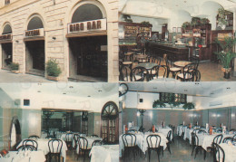 CARTOLINA  ROMA,LAZIO-BIBO BAR RISTORANTE PIZZERIA-PIAZZA S.S.APOSTOLI-STORIA,MEMORIA,CULTURA,BELLA ITALIA,NON VIAGGIATA - Bares, Hoteles Y Restaurantes