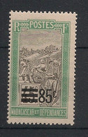 MADAGASCAR - 1922 - N°Yv. 149 - Filanzane 85c Sur 45c - Neuf Luxe ** / MNH / Postfrisch - Neufs