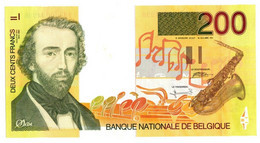 UNC P.148 - 200 Francs Frank Adophe Sax-Saxophone - Belgique Belgïe - 1995 - Ce Billet Est Neuf ! - Collezioni