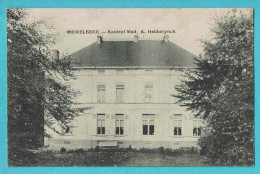 * Merelbeke - Meirelbeke (Gent - Oost Vlaanderen) * (Uitg Jos Doorman) Kasteel Mad. A. Hebbelynck, Chateau, Old - Merelbeke