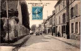 S12206 Cpa 95 Saint Brice Sous Forêt - Rue De Paris - Centre - Saint-Brice-sous-Forêt