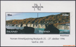 Ijsland 1995 - Mi:BL 18, Yv:BL 18, Block - XX - Day Of The Stamp Nordia 96 - Blokken & Velletjes