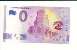 Billet Touristique 0 Euro - TOUR MAGNE DE NIMES - UEHL - 2021-2 - ANNIV - N°  4466 - Autres & Non Classés