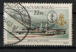 Hungary - 1995 - History Of Hungarian Sailing Ships  - Used. - Oblitérés