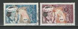 Polynésie 1964, Mi 33-34 - Usati