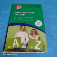 PONS - Schülerwörterbuch Englisch - Deutsch / Deutsch - Englisch - Dizionari