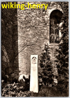 Bad Gandersheim - S/w Münster 2   Damenstiftskirche Denkmal Der Roswitha Am Hohen Chor - Bad Gandersheim