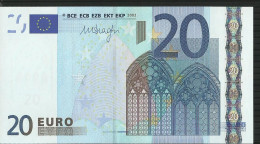 20 EURO "D" R031 ESTLAND - ESTONIA AUNC DRAGHI - 20 Euro