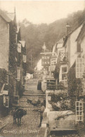 England Clovelly High Street Donkeys Types And Scenes - Clovelly