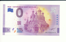 Billet Touristique 0 Euro - NICE - CATHEDRALE SAINT-NICOLAS - UEJV - 2021-3 - ANNIV - N° 2979 - Autres & Non Classés