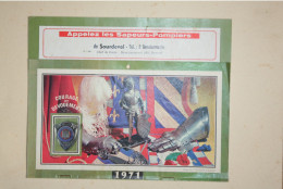 Calendrier Sapeurs Pompiers De Sourdeval - 1971 - Grand Format : 1971-80