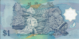 BRUNEI   -  1  Dollar   1996   -- UNC --  Polymer - Brunei