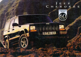 CATALOGUE VOITURE  JEEP CHEROKEE EDITION 60 YEARS - Voitures