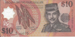 BRUNEI  - 10 Dollars   1998   -- Spl --  Polymer - Brunei