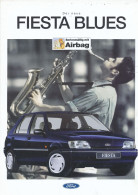 CATALOGUE VOITURE  FORD FIESTA BLUES - Voitures