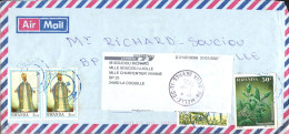 RWANDA AFFRANCHISSEMENT COMPOSE SUR LETTRE POUR LA FRANCE 2006 - Storia Postale