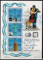 Argentina En Las Exposiciones Filatelicas Internacionales - 1993 - Oblitérés