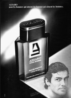 PUB PARFUM    " AZZARO " 1979 ( 3 ) - Unclassified