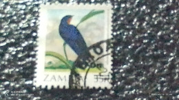 ZAMBİYA-  1989-     70/35N  BİRDS   USED - Used Stamps