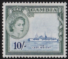 Gambia    .    SG   .    184 (2 Scans)     .     *     .     Mint-hinged - Gambia (...-1964)