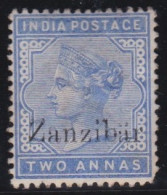 Zanzibar    .    SG    .    7 L  (2 Scans)    .      *    .  Missing Right Bottom Corner       .    Mint-hinged - Zanzibar (...-1963)