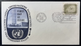 COVER / ONU United Nations FDC NEW YORK 1958 - Lettres & Documents