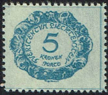 Liechtenstein 1920, MiNr.: 12, Porto Postfrisch - Segnatasse