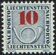 Liechtenstein 1940, MiNr.: 22, Porto Postfrisch - Portomarken