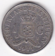 Antilles Néerlandaises 1 Gulden 1971 Juliana, En Nickel, KM# 12 - Antilles Néerlandaises
