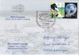 Germany 2005 Cover; Football Soccer Fussball Calcio; FIFA World Cup 2006; Leipzig Stadium; IMOS Kongress Leipzig - 2006 – Germany