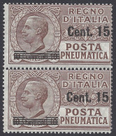 ITALIA 1924-5 - Sassone 4** (x2) - Posta Pneumatica | - Correo Neumático