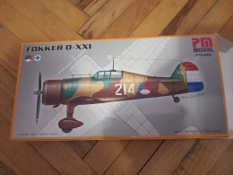 Fokker D-XXI (summer), 1/72, PM Model - Aerei E Elicotteri