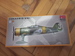 Fokker D-XXI (winter), 1/72, PM Model - Airplanes & Helicopters