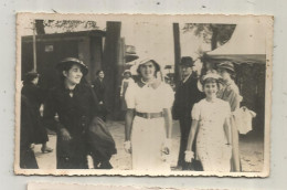 Cp, Carte Photo G. Décés , CHATELLERAULT,  Foire, Vierge - Kermissen