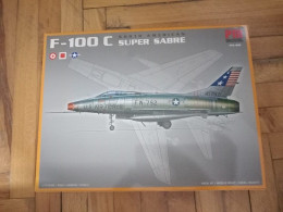 North American F-100C Super Sabre, 1/72, PM Model - Luchtvaart