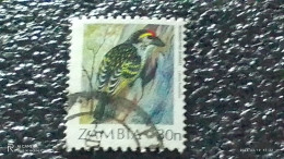 ZAMBİYA-  1987     30N  BİRDS   USED - Gebraucht