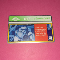 20 Units BT Phonecard - Dos Noir N°351D36183 - BT Publicitaire Uitgaven