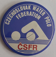 CZECHOSLOVAK WATER POLO FEDERATION Badge  PLAST - Fencing