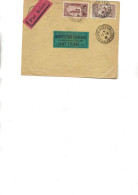 MAROC - LETTRE AFFRANCHIE N° 69 + N° 114 - OBLITEREE CAD POSTE AUX ARMEES -1926 - Brieven En Documenten