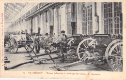 France - Le Creuot - Usines Schneider - Montage Des Canons De Campagne - Edit. A. Duret   - Carte Postale Ancienne - Autun