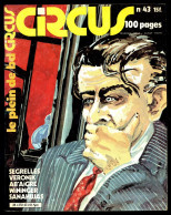 "CIRCUS  N° 43" - GLENAT - 1981. - Circus