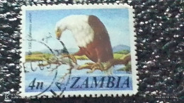 ZAMBİYA- 1980 --    4N   LOCAL MOTİFS   USED - Used Stamps